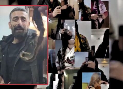 Kürd qadının saç hörüyü gündəm yaratdı – Video