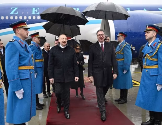 İlham Əliyevin Serbiyaya səfərinə dair videoçarx paylaşıldı