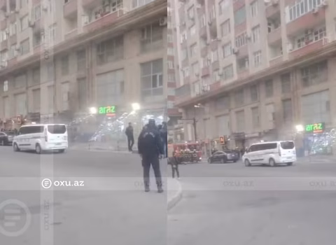 Səhər saatlarında Bakıda obyektdə PARTLAYIŞ