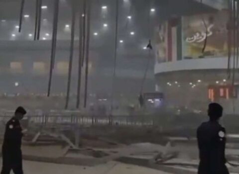 İran Küveytdə hava limanını vurdu – Video