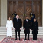 Onları Prezidentlə xanımı qarşıladı – Foto