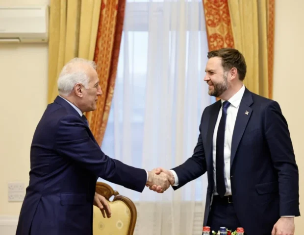 Ermənistan Prezidenti Cey Di Venslə görüşdü