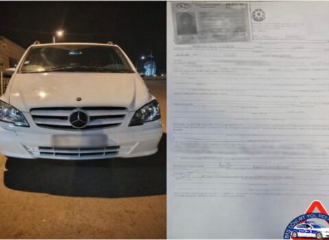 Narkotikin təsiri altında avtomobil idarə edən sürücü saxlanıldı
