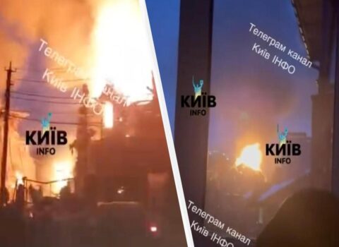 Rusiya Kiyev və vilayəti kütləvi şəkildə atəşə tutub