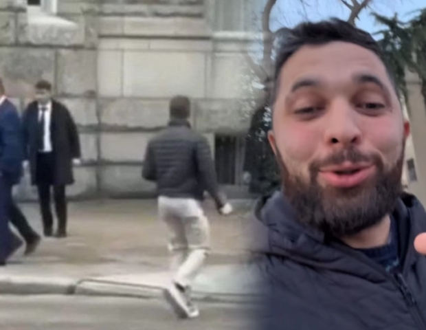 Prezident İlham Əliyevin qaldığı hoteldə təxribat törədənlərdən birinin kimliyi BƏLLİ OLDU – VİDEO