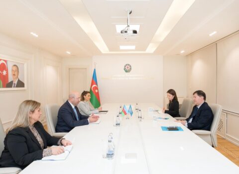 Anar Quliyev BMT-nin Azərbaycandakı müvəqqəti rezident əlaqələndiricisi ilə görüşüb