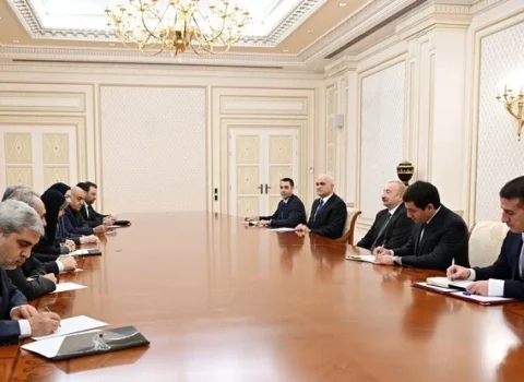 İlham Əliyev Fərzanə Sadiqi qəbul etdi – Foto