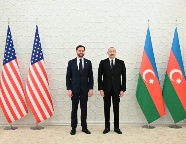 İlham Əliyevlə Cey Di Vens mətbuata bəyanatlarla çıxış ediblər – (TAM MƏTN) VİDEO