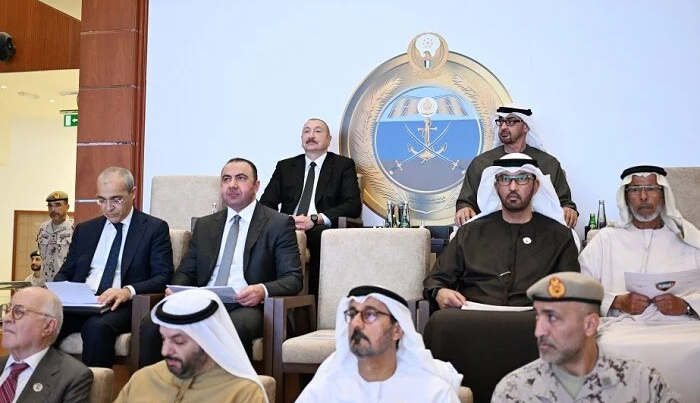 Prezidentlər Əbu-Dabidə təlimi izlədilər Prezidentlər Əbu-Dabidə təlimi izlədilər