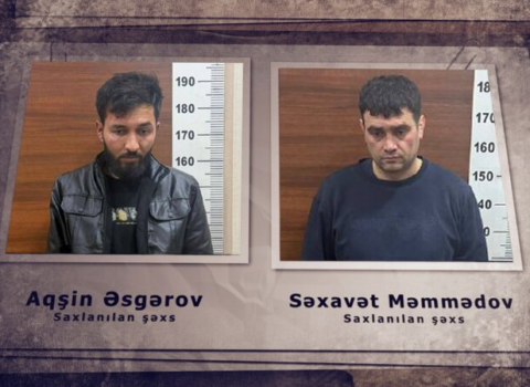 Bakıda 42 yaşlı kişiyə hədə-qorxu gələrək pul tələb edən şəxslər saxlanıldı
