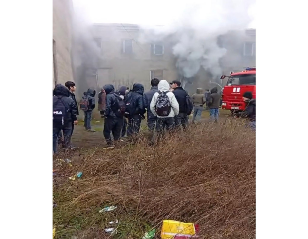 Masallıda məktəbdə yanğın baş verib, şagird və müəllimlər təxliyə olunub