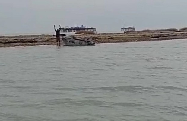 Xəzər dənizində köməksiz qalan balıqçılar xilas edildi