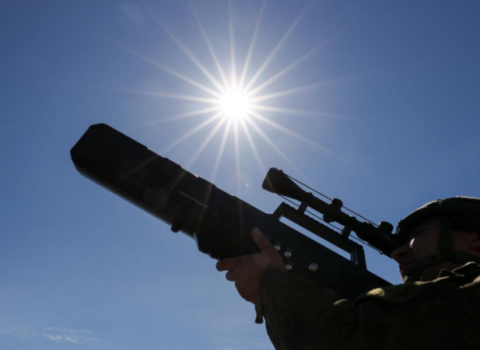 Xəzər dənizində PUA vuruldu