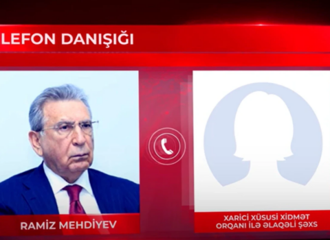 Ramiz Mehdiyevin xarici xüsusi xidmət orqanları ilə danışığının SƏS YAZISI