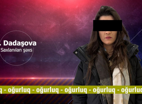 Bakıda qadın zərgərlik mağazalarından oğurluq etdi – VİDEO