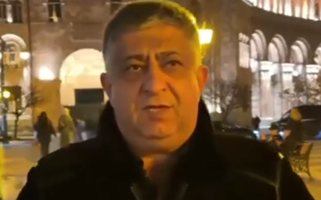 Azərbaycanlı bu şəxs İrəvanın mərkəzində – VİDEO