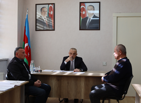 Zaur Mikayılov Qəbələdə vətəndaşlarla görüşdü – FOTOLAR