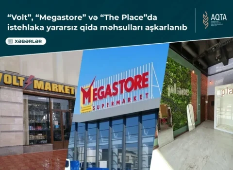 “Volt”, “Megastore” və “The Place”da vaxtı keçmiş qida məhsulları aşkarlandı – FOTO
