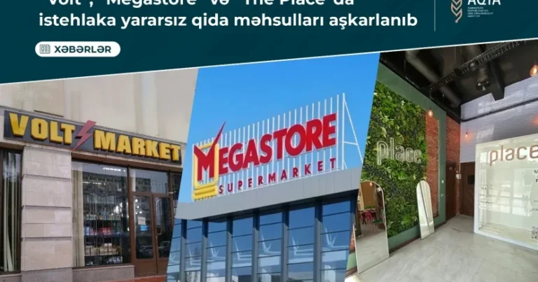 “Volt”, “Megastore” və “The Place”da vaxtı keçmiş qida məhsulları aşkarlandı – FOTO “Volt”, “Megastore” və “The Place”da vaxtı keçmiş qida məhsulları aşkarlandı – FOTO