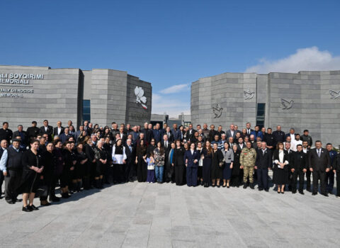 Prezident İlham Əliyev və xanımı Xocalıda – FOTOLAR