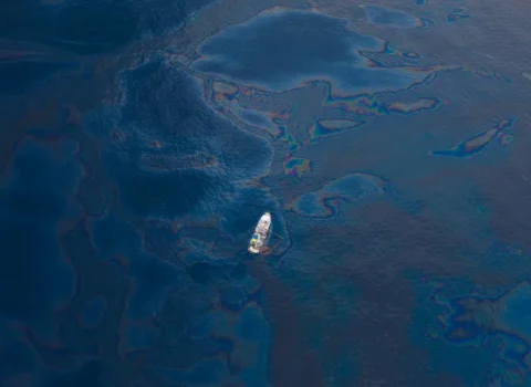 Tailand sahillərində gəmi qəzaya uğrayıb, neft sızması baş verib