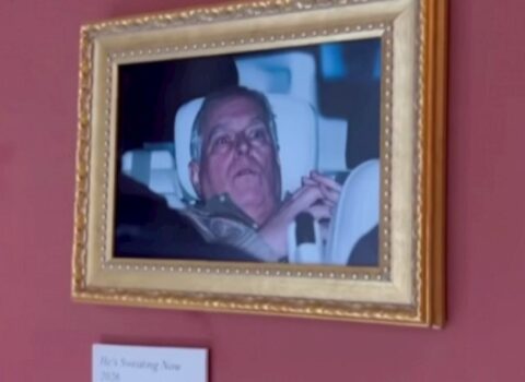 Luvrda kralın qalmaqallı qardaşının fotosunu asdılar