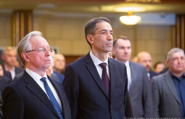 Rəhman Mustafayev Mixail Qaluzinlə görüşdü