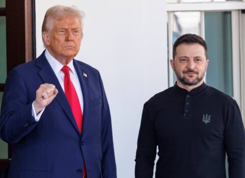 Zelenski Trampla DANIŞDI – Müharibə bitir?