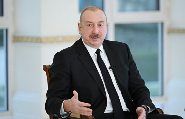 Prezident Münxendə yerli televiziya kanallarına müsahibə verdi – Video