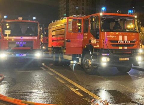 Azərbaycanda məşhur istirahət mərkəzi yandı – VİDEO