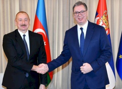 Prezident İlham Əliyev Serbiyaya səfər edib