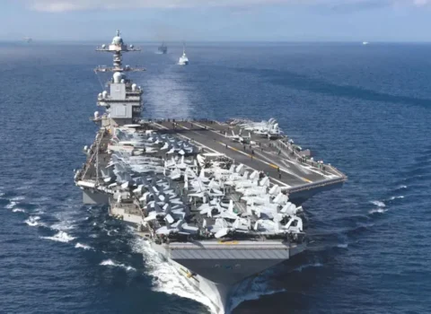 ABŞ-nin ən böyük aviadaşıyıcısı Krit adasına çatıb – VİDEO