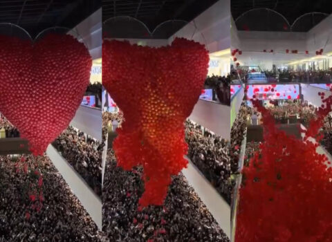 Bakıda “şar yağışı” izdiham yaratdı – Video