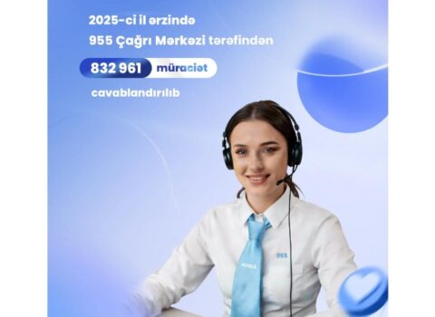 Azərbaycan Dövlət Su Ehtiyatları Agentliyinin 955 Çağrı Mərkəzi tərəfindən 832 961 zəng cavablandırılıb