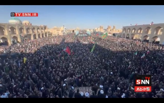 Xameneinin ölümünə görə aksiyalar keçirilir – VİDEO