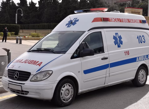 Sumqayıtda mühafizəçi iş başında öldü