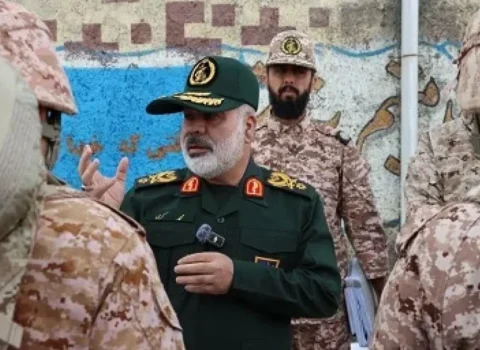 SEPAH komandanı Azərbaycanla sərhədə gəldi