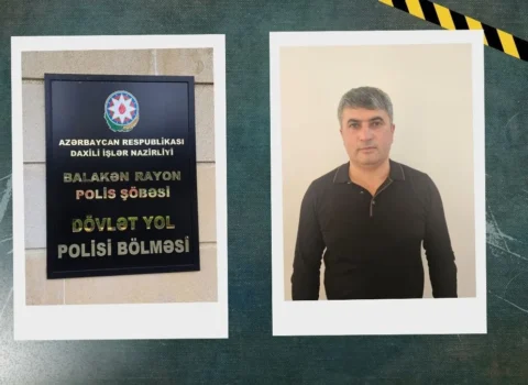 Balakəndə avtoxuliqanlıq edən sürücü həbs olundu