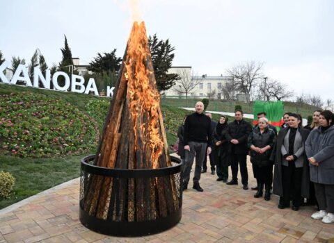 İlham Əliyev və xanımı Xocavənddədir – FOTOLAR (YENİLƏNİB)