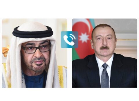 BƏƏ Prezidenti Azərbaycan liderinə zəng edib, İranın hücumunu pisləyib