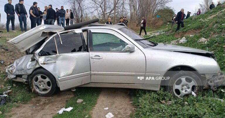 Minik maşını aşdı – ölən var – FOTO