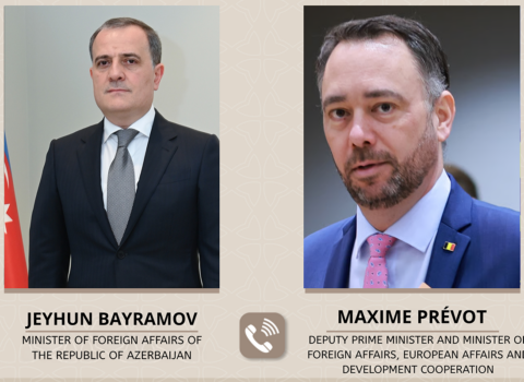 Belçikalı həmkarı Bayramova zəng etdi