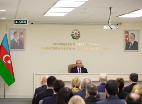 Dövlət Şəhərsalma və Arxitektura Komitəsində Kollegiya iclası keçirilib – FOTOLAR