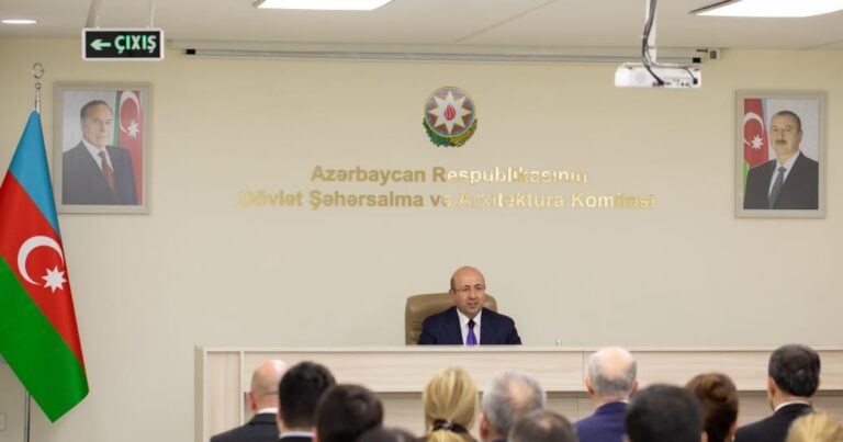 Dövlət Şəhərsalma və Arxitektura Komitəsində Kollegiya iclası keçirilib – FOTOLAR