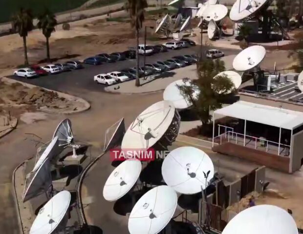 Hizbullah İsrailin strateji peyk rabitə mərkəzini vurdu – VİDEO