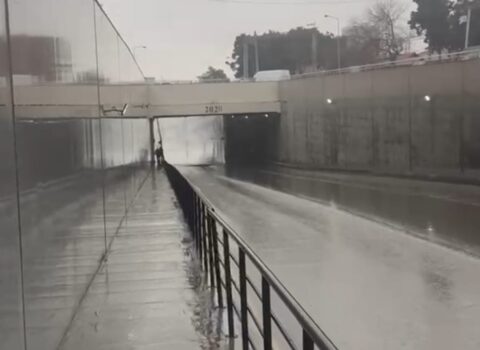 İntensiv yağışlarla əlaqədar ADSEA gücləndirilmiş iş rejimində çalışır