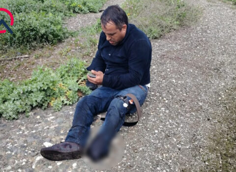 Ağdamda minaya düşən Ceyhunun FOTOSU