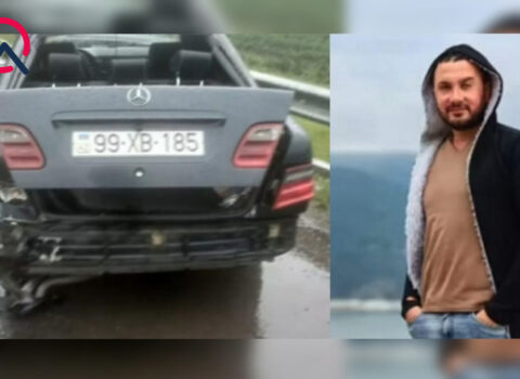 35 yaşlı taksi sürücüsü qəzada öldü