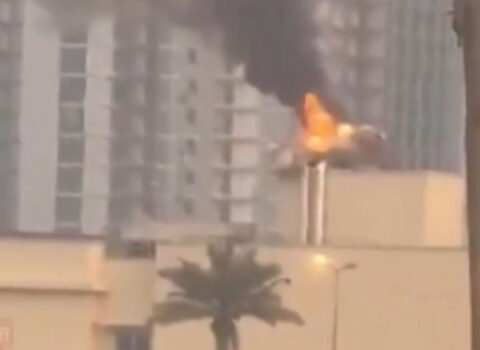 Bağdaddakı ABŞ səfirliyinə hücum edildi – VİDEO