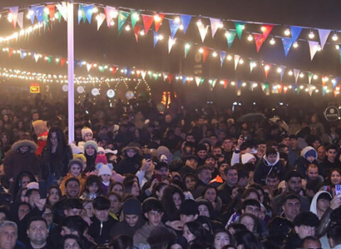 Xankəndidə bayram bayrama qarışıb – Fotolar